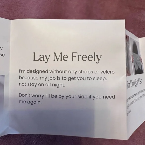 Nodpod Purple weighted Sleep Mask NWT - Picture 10 of 15